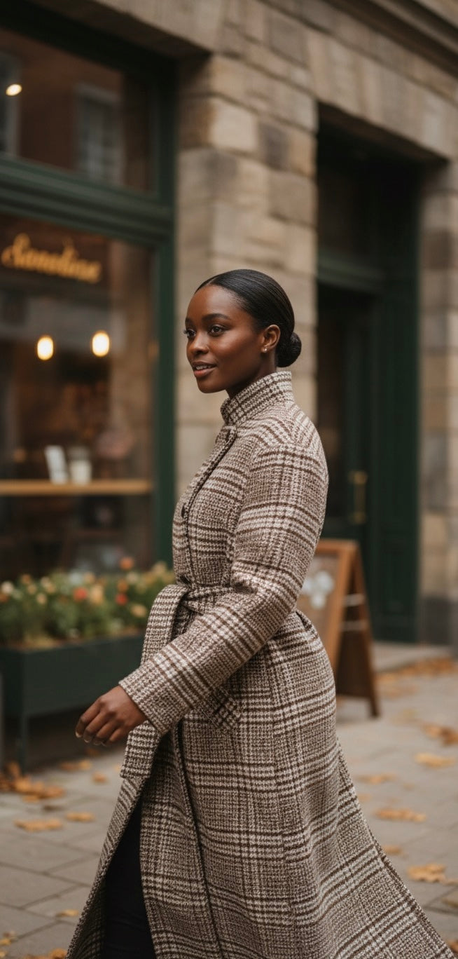 Winter Chic Vintage 2000 Long Coat