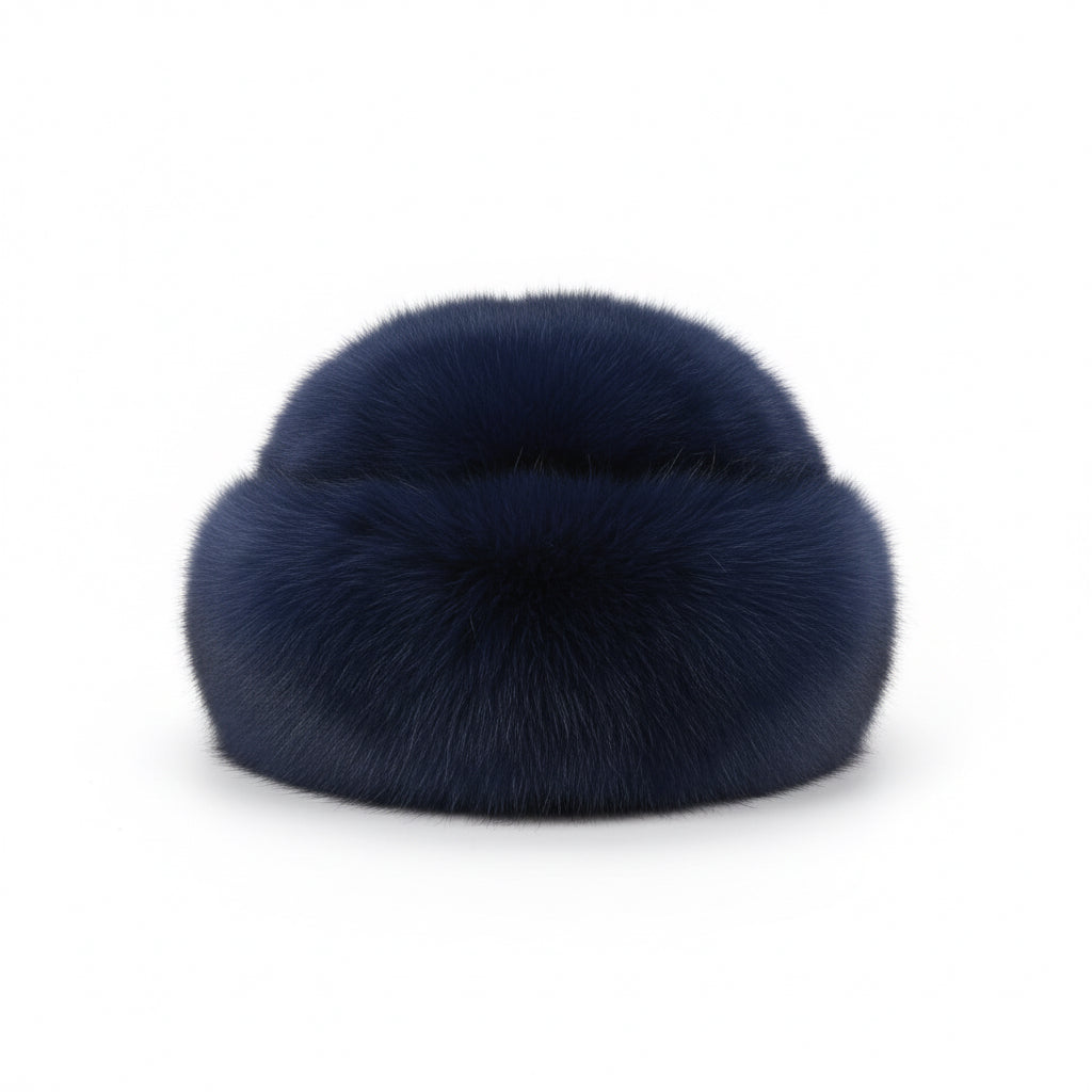 Thickened Plush Warm vintage cap