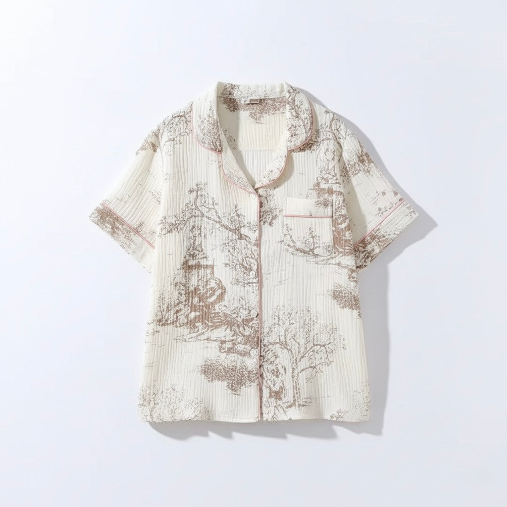 COTTON Lunita Luxe Kimono night wear