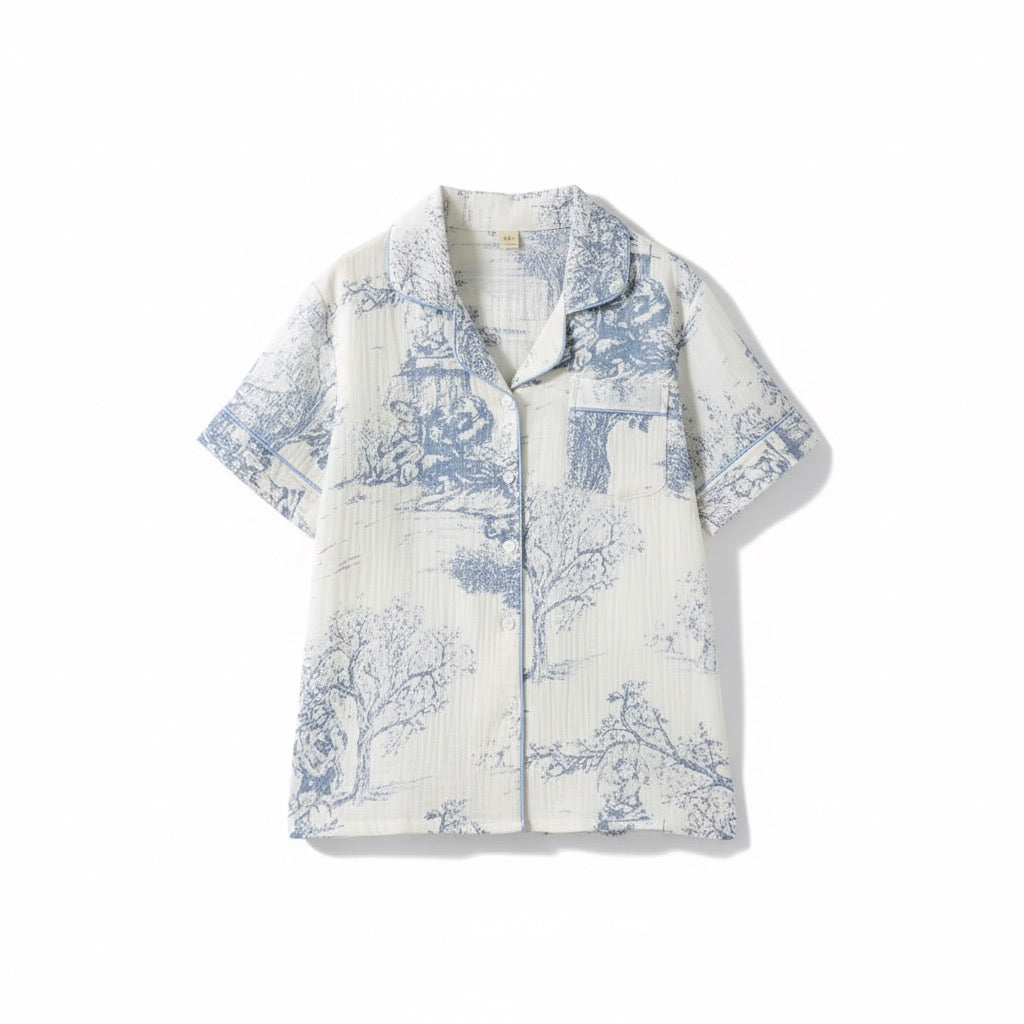 COTTON Lunita Luxe Kimono night wear