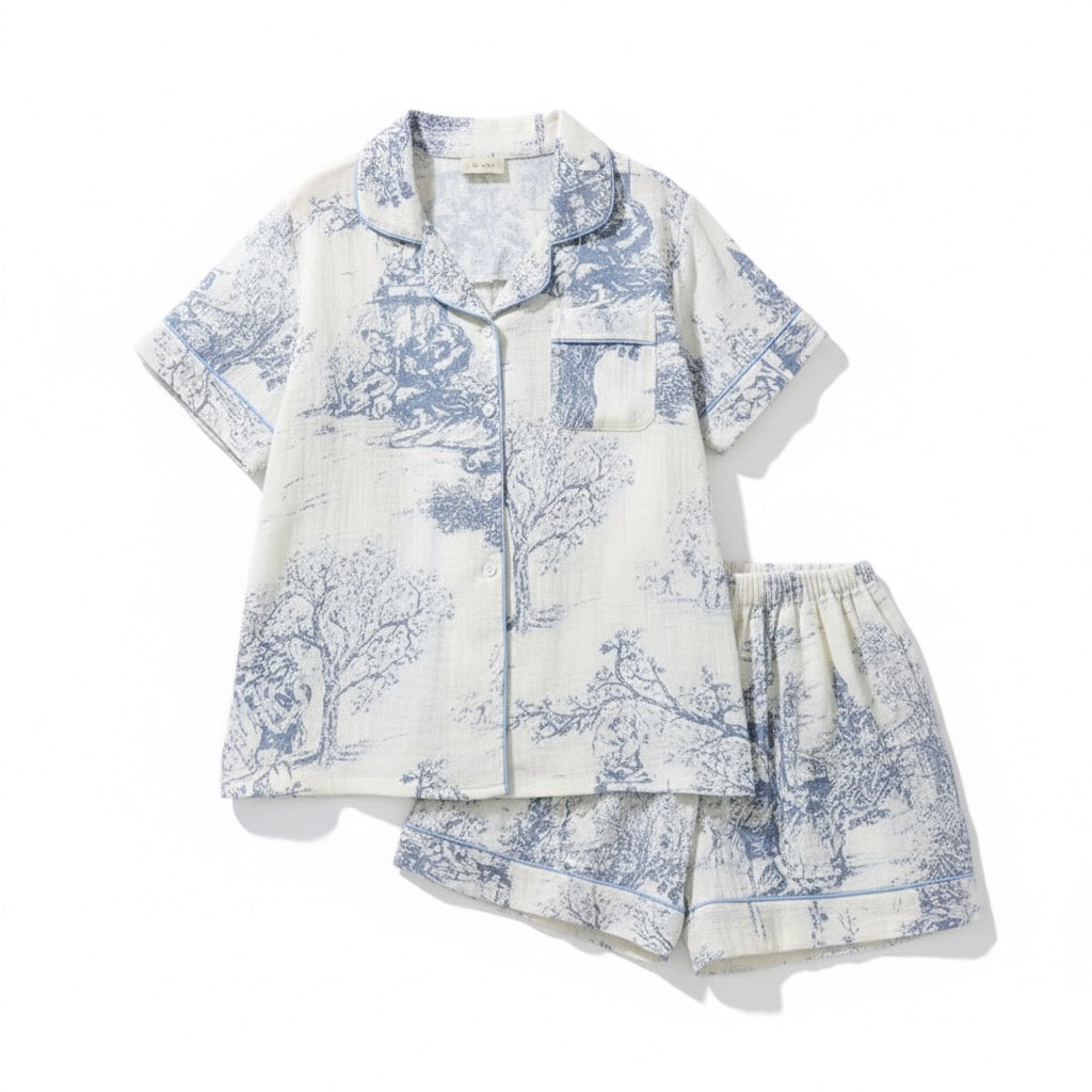 COTTON Lunita Luxe Kimono night wear