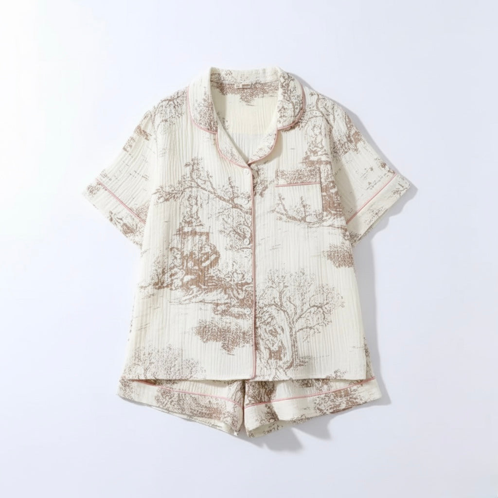 COTTON Lunita Luxe Kimono night wear