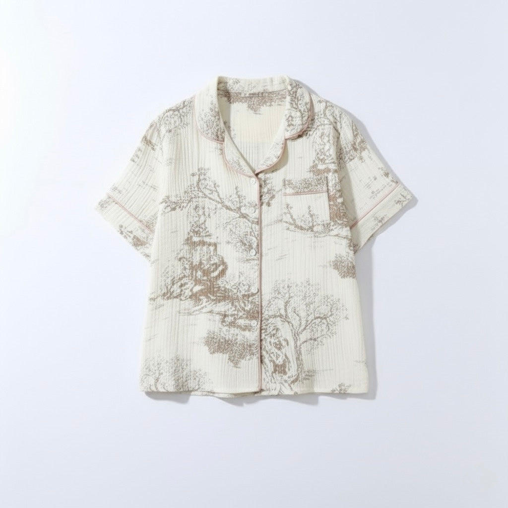 COTTON Lunita Luxe Kimono night wear