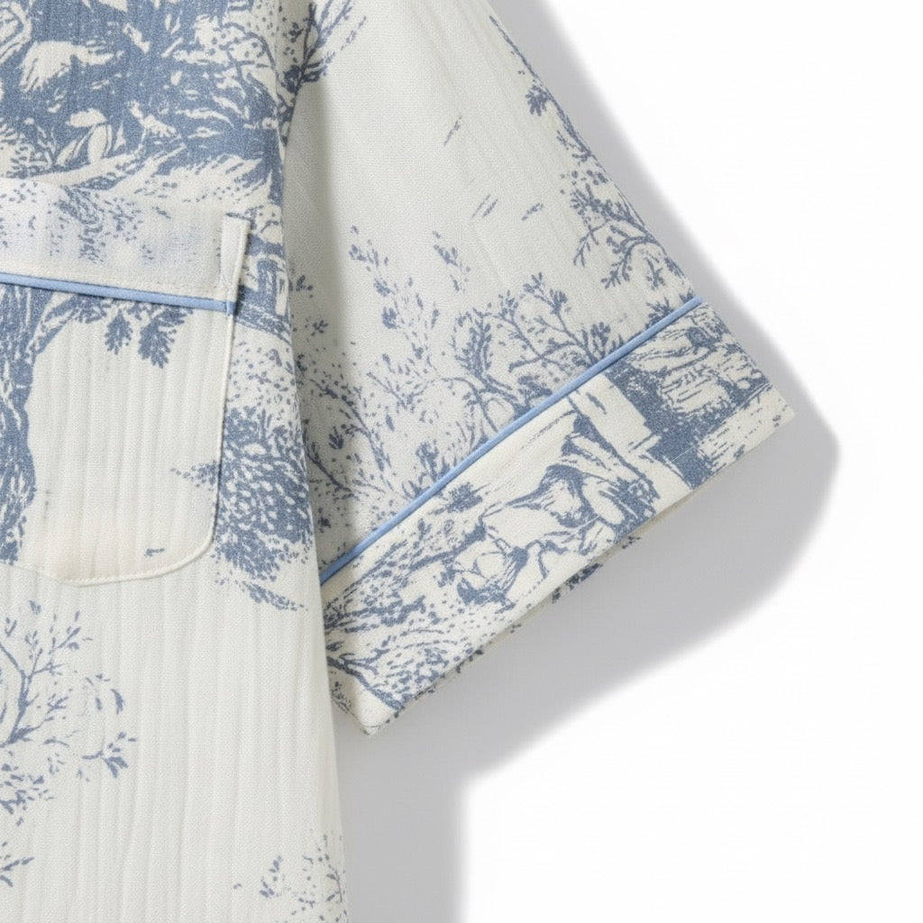 COTTON Lunita Luxe Kimono night wear