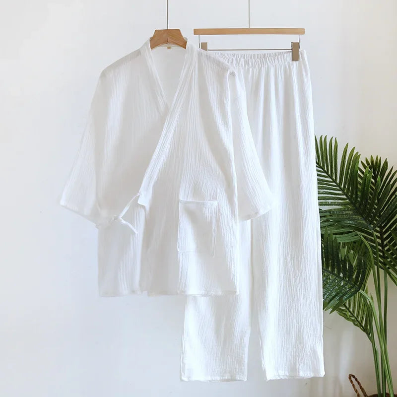 COTTON Lunita Men Kimono night wear