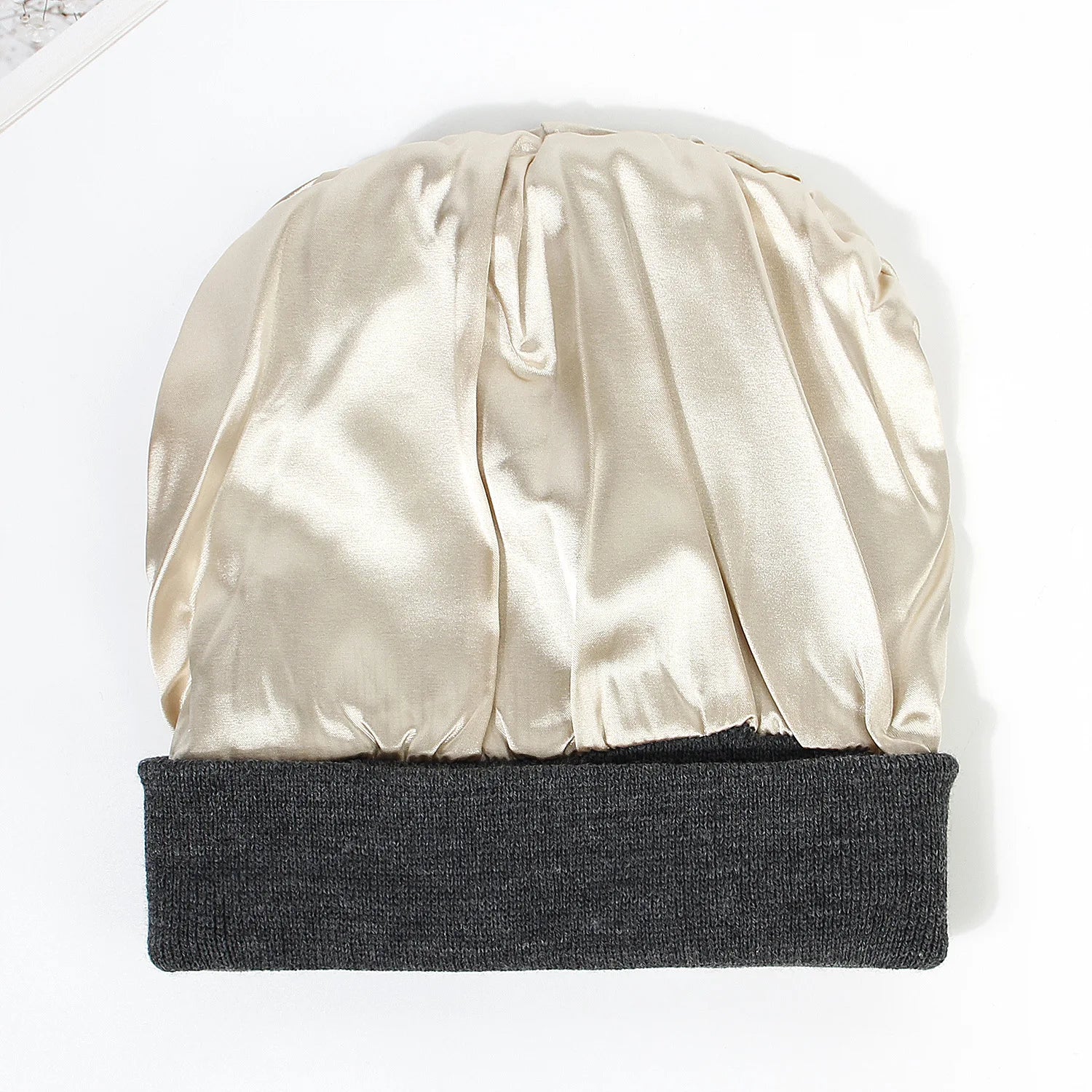 Silk Satin Bonnet winter  Beanie for Women