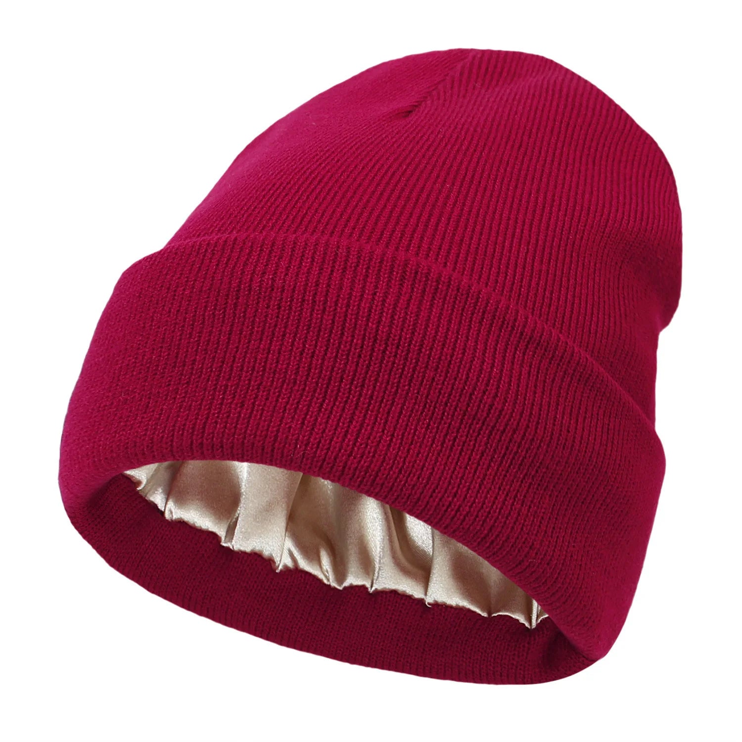 Silk Satin Bonnet winter  Beanie for Women