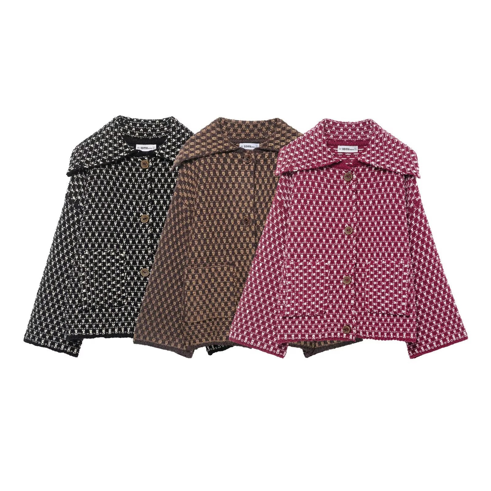 Vintage Korean  Autumn and winter jacket 2025