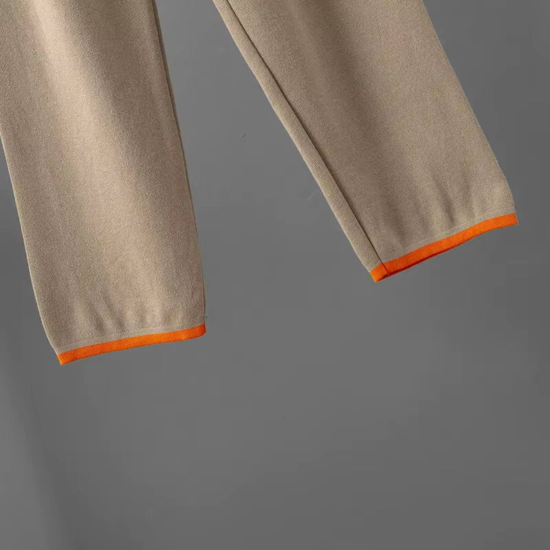 LUNITA Long Sleeve Knitted Outerwear set